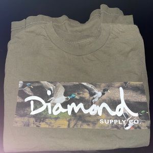 Diamond Supply Co. Duck Long Sleeve Shirt